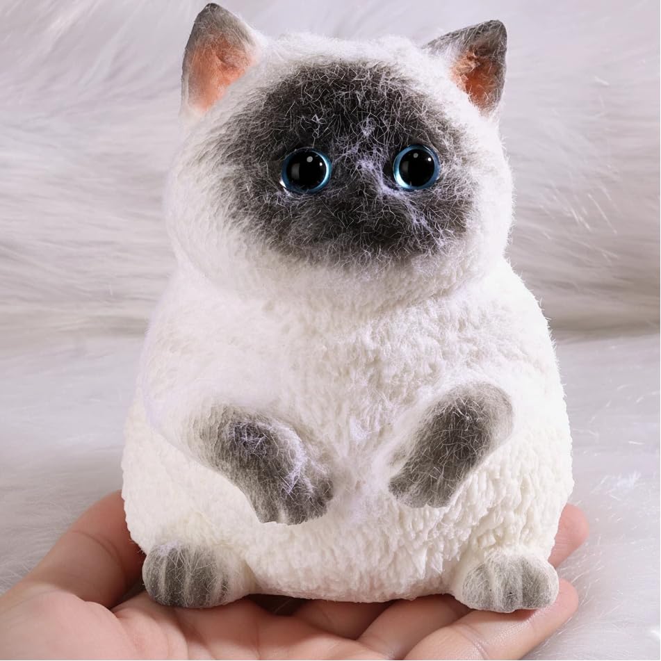 Giant Taba Cat Squishy - Handmade Ultra-Soft Stress Relief Plush