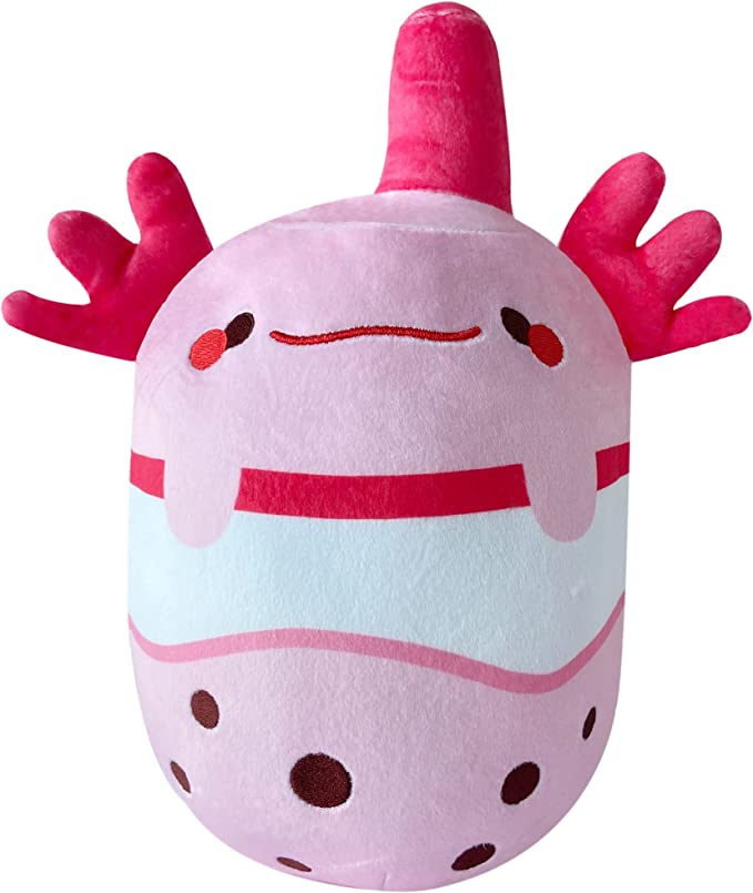 Axolotl Sip-Sip: Lemon Tea Ugly-Cute Plush - The Refreshingly Bizarre Companion