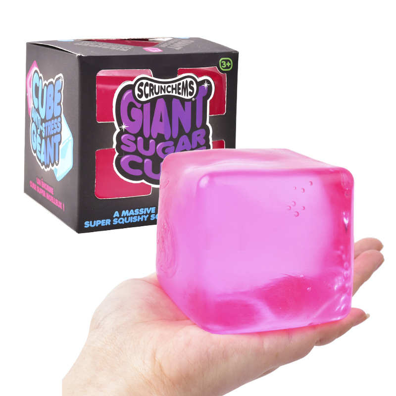 Jumbo Ice Cube Squishy Deluxe - 3.15inch Gift Box Edition