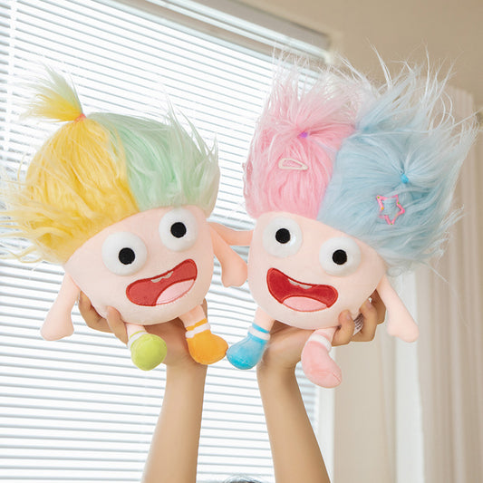 Total Rage: Giant Reversible Octopus Plush - Large Mood Flip Toy (Angry vs. Furious)