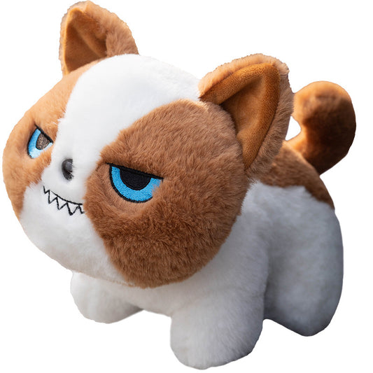 Buff Starfish Plush - Funny Muscular Starfish Toy with 6-Pack Abs