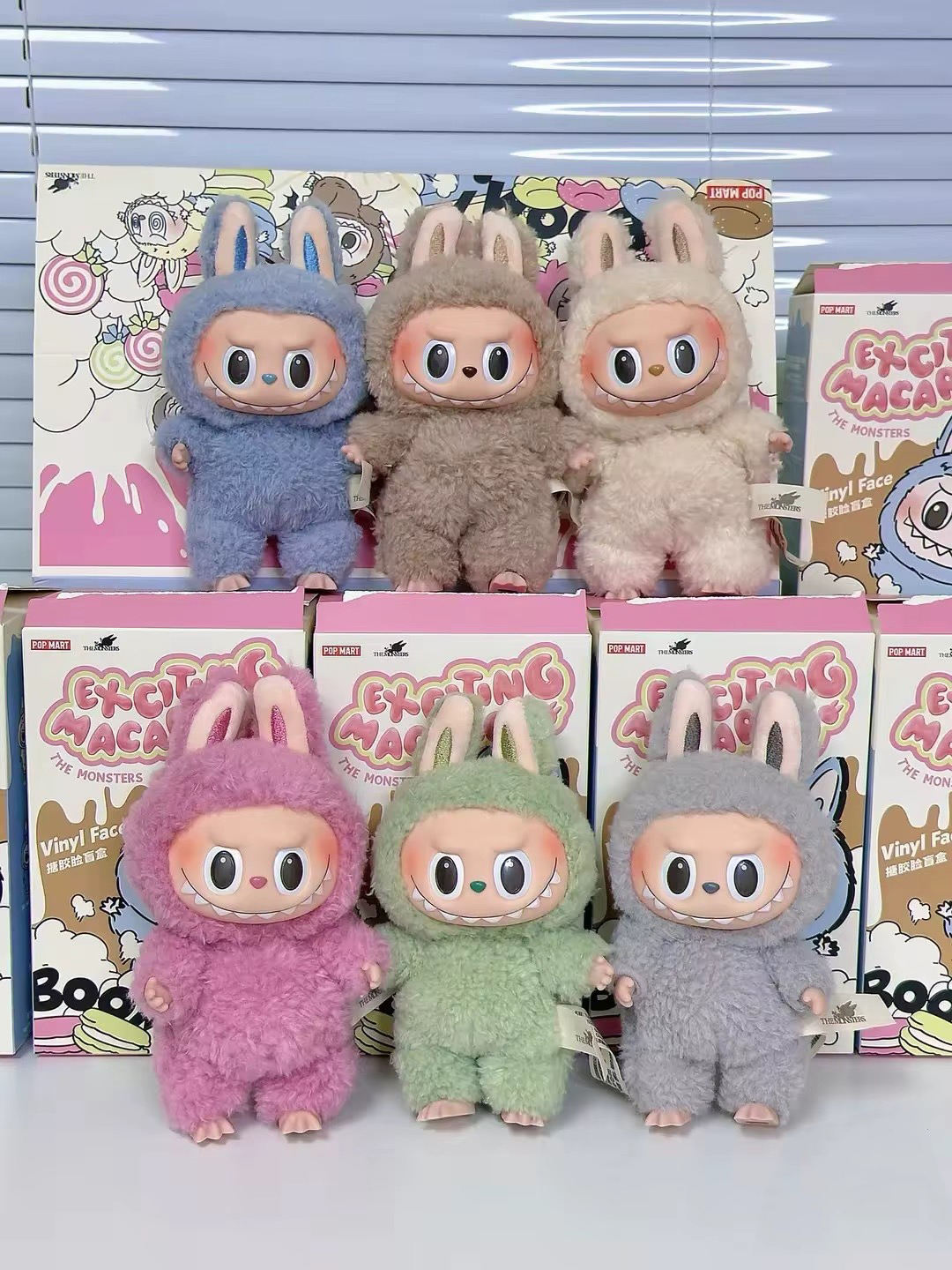 Authentic POP MART Labubu The Monsters - Vinyl Plush Doll Collector's Edition