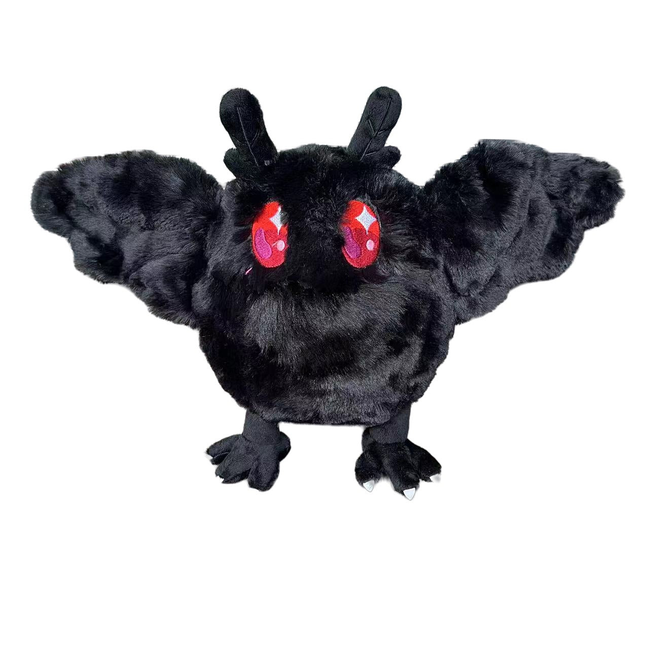 Your Midnight Guardian: Gothic Mothman Plush - The Urban Legend Ugly-Cute Stuffed Toy