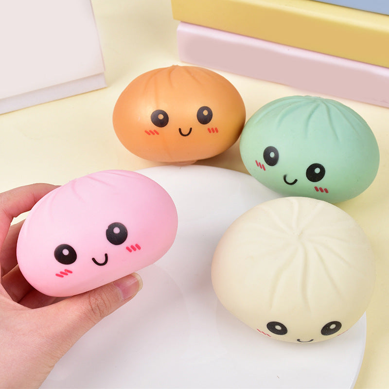 "Existential Crisis" Giant Steamed Bun Plush - Sensory Stress Relief Squishy Toy (Viral 2026 Edition)