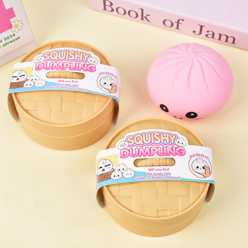 "Existential Crisis" Giant Steamed Bun Plush - Sensory Stress Relief Squishy Toy (Viral 2026 Edition)
