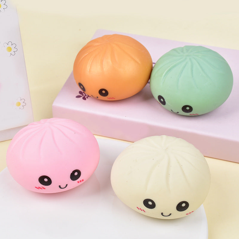 "Existential Crisis" Giant Steamed Bun Plush - Sensory Stress Relief Squishy Toy (Viral 2026 Edition)